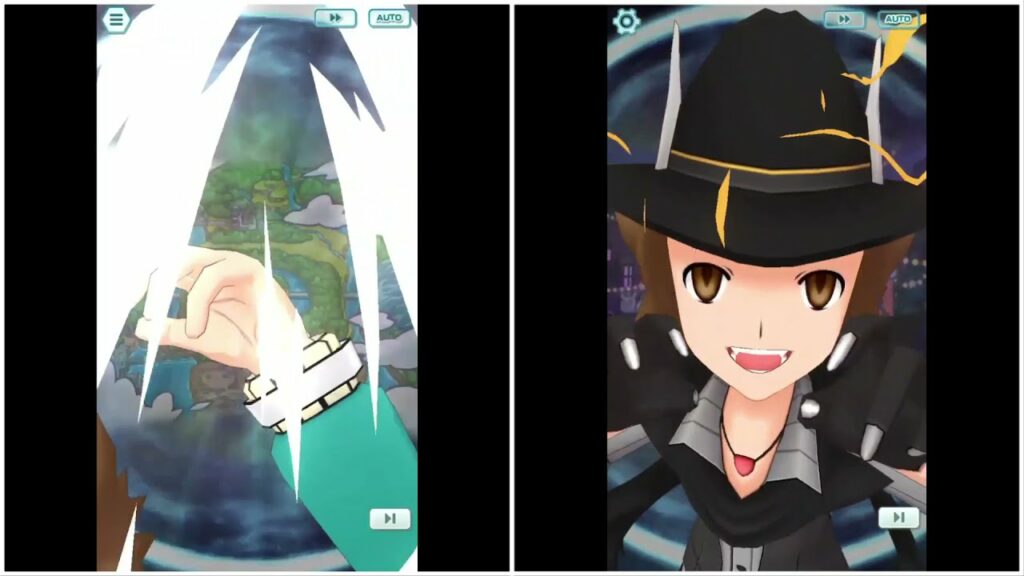 [Pokemon Masters] OG Hilbert VS Halloween Hilbert Sync Move Side-by-side Comparison
