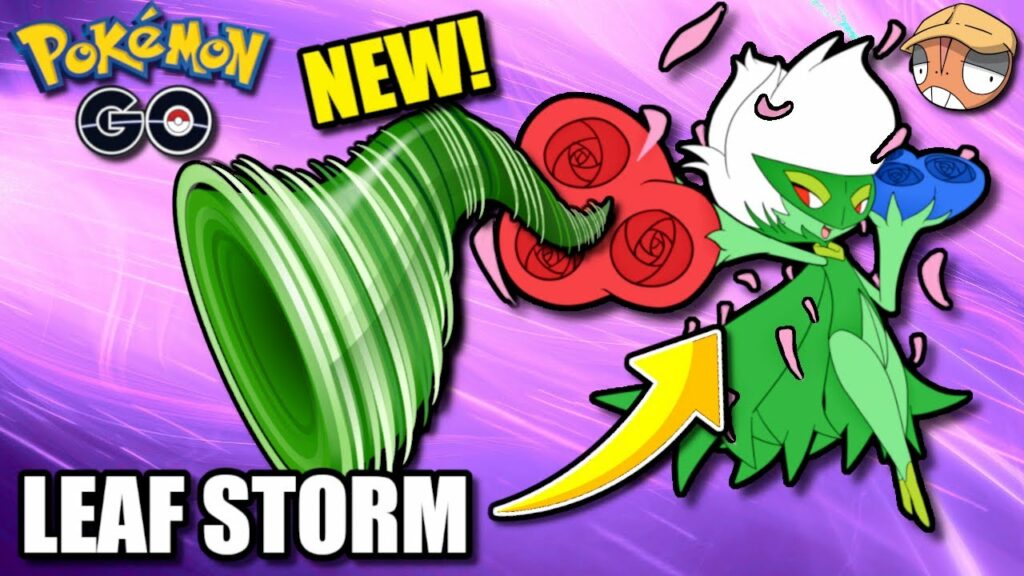 *NEW* ROSERADE w/ LEAF STORM one-shots everything! [Pokemon GO Battle League]