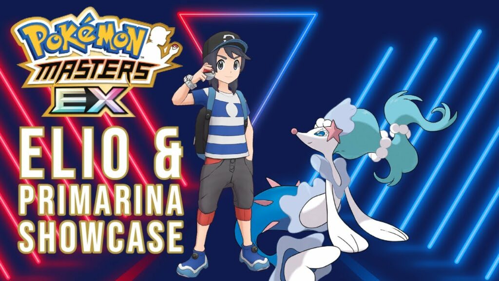 11k DAMAGE! Elio & Primarina Showcase | POKEMON MASTERS EX