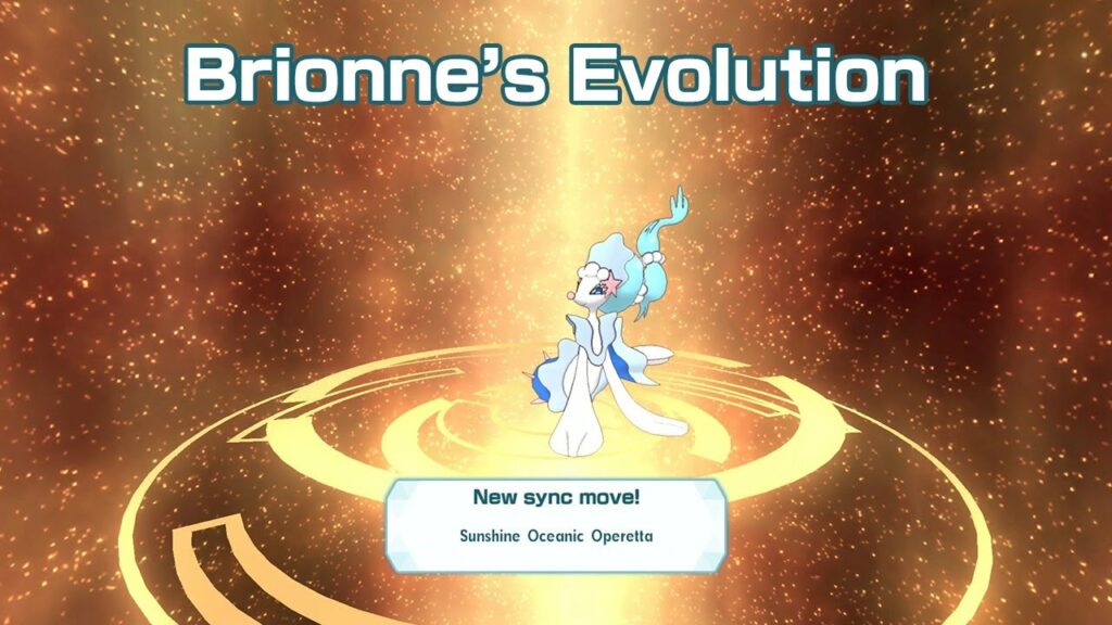 [Pokemon Masters EX] BRIONNE'S EVOLUTION | Sync Pair Stories - Elio