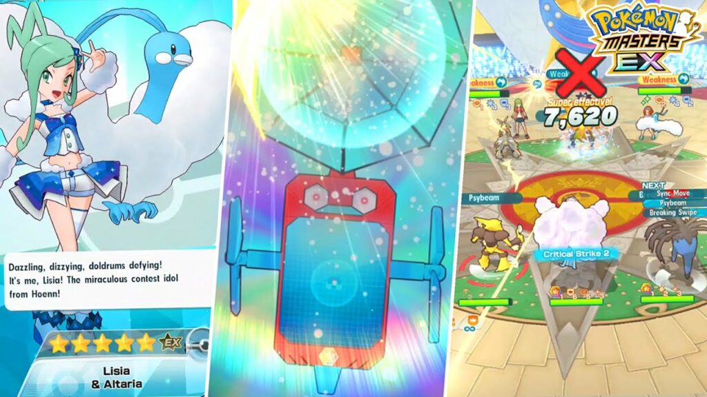 Lisia takes center stage VS Iris!!! 1500pts Champion Stadium Master Mode | Pokemon Masters EX