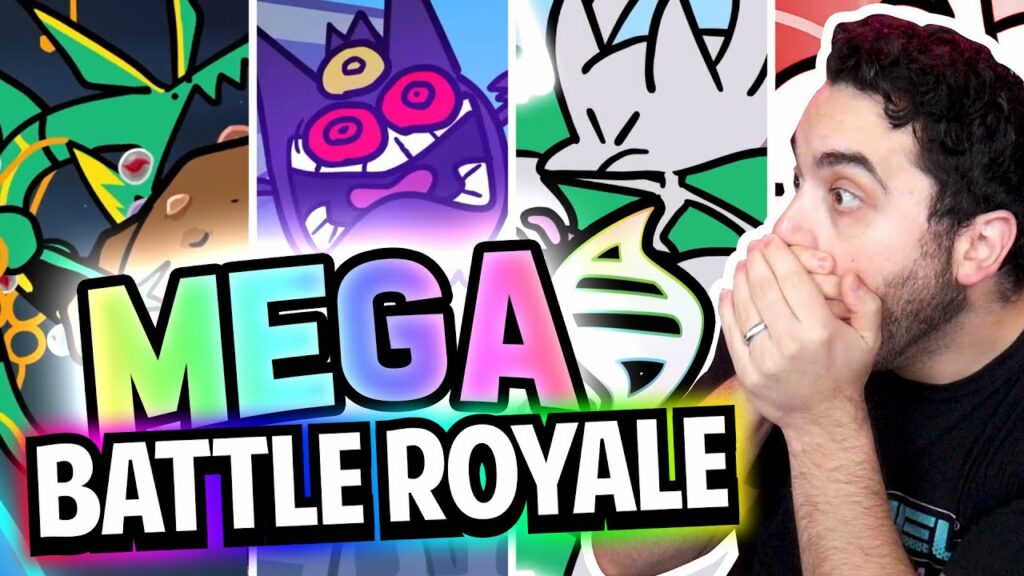 POKEMON MASTER Reacts to "Mega Pokemon Battle Royale (Loud Sound Warning)"