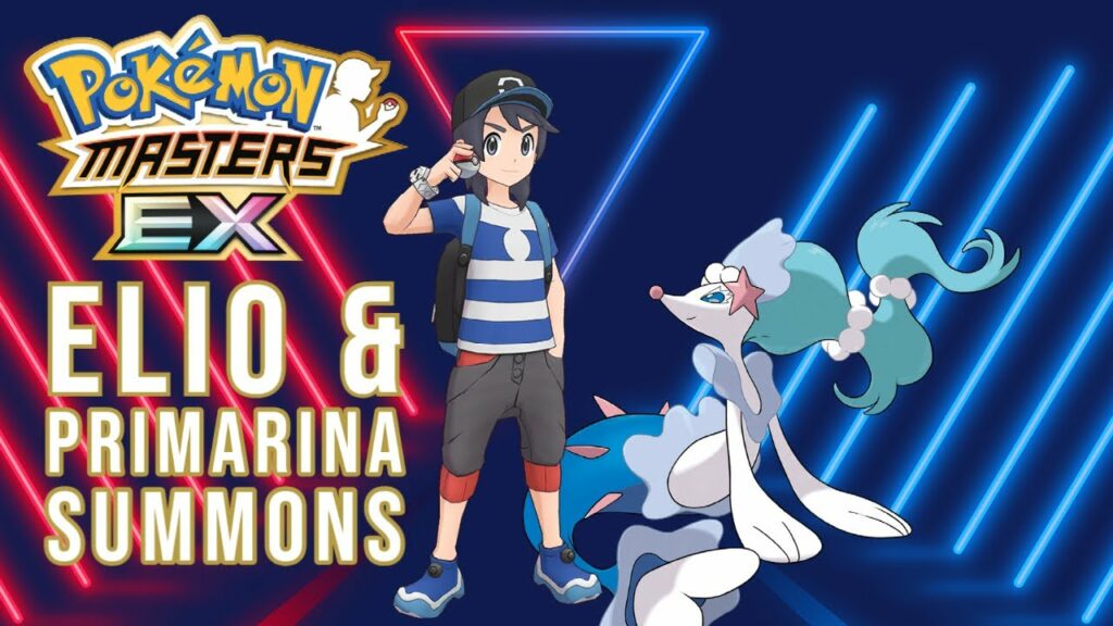 Elio & Primarina Summons | POKEMON MASTERS EX