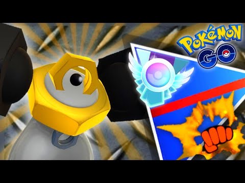Melmetal Powers through Legends in GO Battle League for Pokemon GO // Liquid Metal Spam City