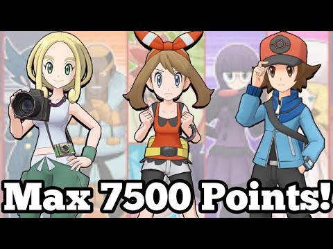 MAX 7500 Points! Champion Stadium Unova Challenge Master Mode | Pokemon Masters EX