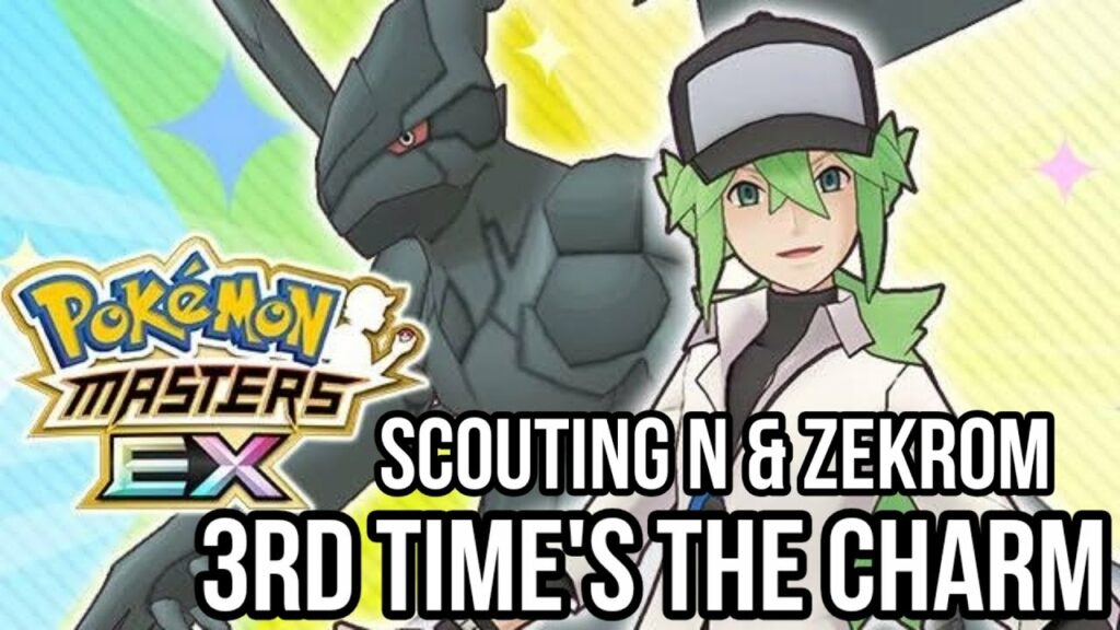 Pokemon Masters EX - F2P Player's Scouting N & Zekrom - Almost Run Out of Gems