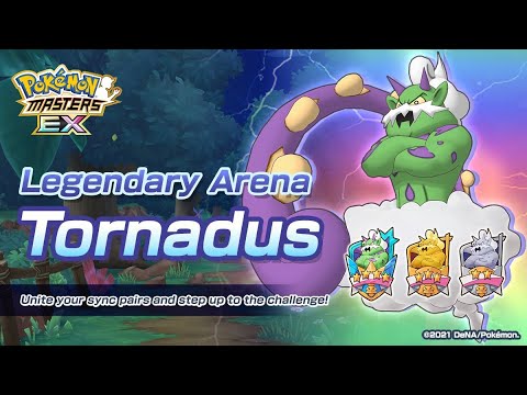 Pokemon Masters EX Legendary Arena: 3 vs 1 F2P Very Hard Tornadus (Season 14)