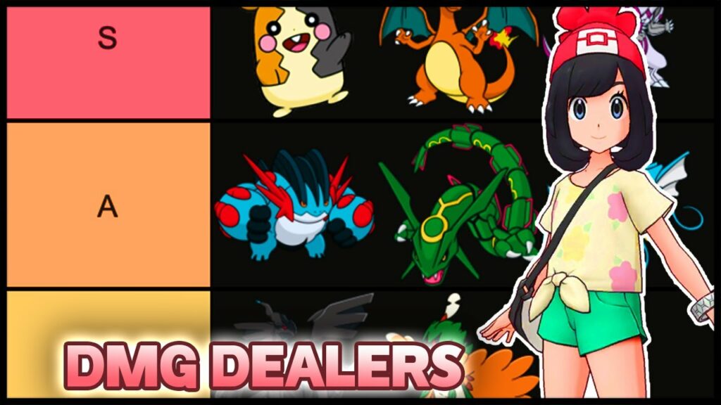 Best Damage Dealers In The Game! Dmg Dealer Tier List (April 2021) | Pokemon Masters EX