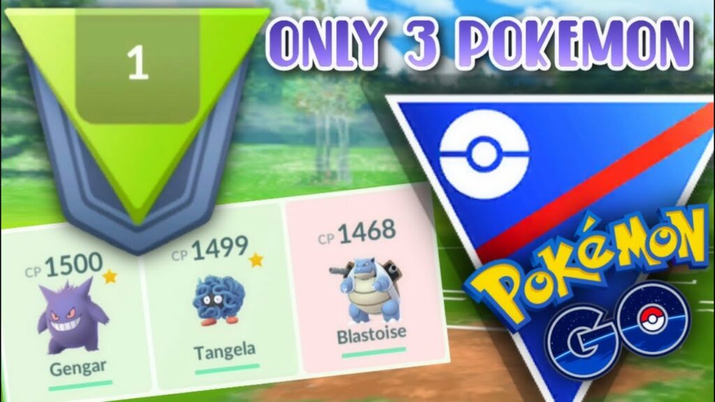 Rank 1 Trainer w/ only 3 Pokemon in GO Battle League for Pokemon GO // Very Interesting results