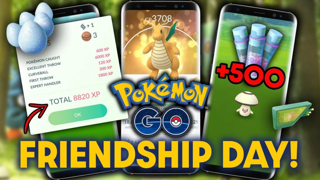 FRIENDSHIP DAY in POKEMON GO EVENT DETAILS & TIPS | 3X CATCH XP + 500 STARDUST PER CATCH!