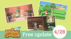 Seasonal events with new twists are on the way! Learn more about the next free update for #AnimalCrossing: New Horizons, available on 4/28.