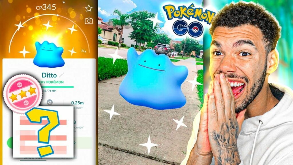 IV 3 ESTRELAS DO MEU DITTO SHINY LUCKY - POKEMON GO | Cris |