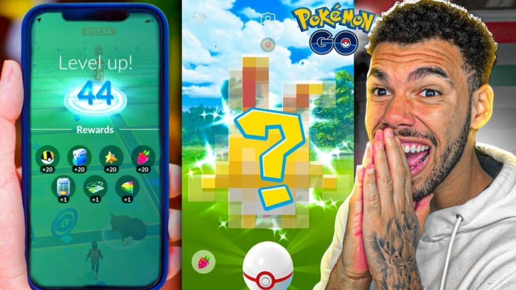 LEVEL 44 & GANHEI UM SHINY SALVAGEM - POKEMON GO | Cris |