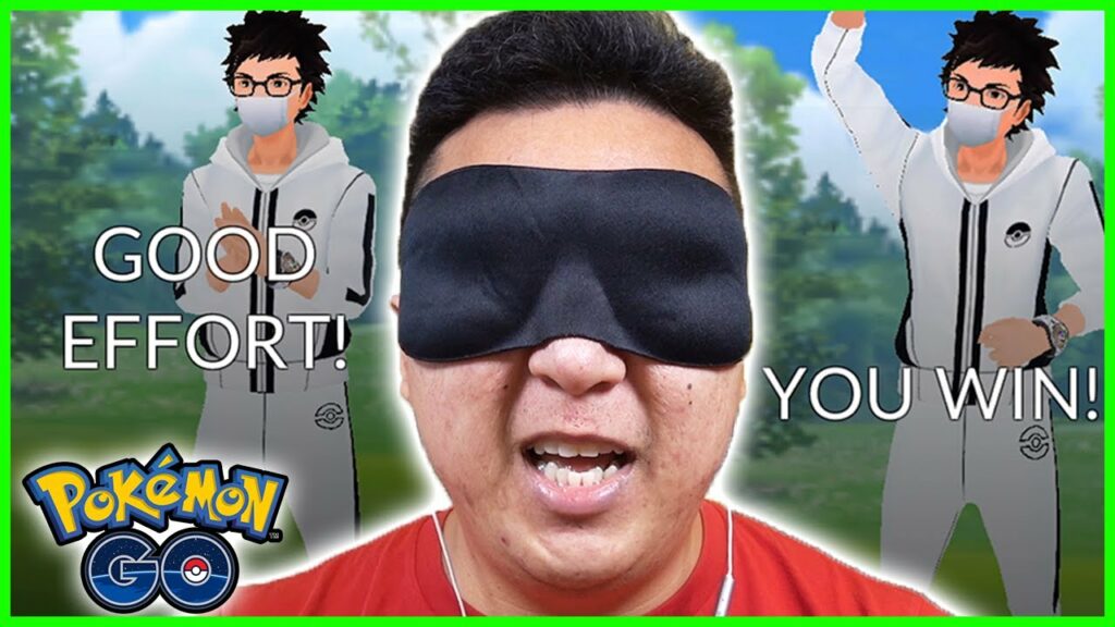 THE BLINDFOLD CHALLENGE IN GO BATTLE LEAGUE GREAT LEAGUE IN POKEMON GO
