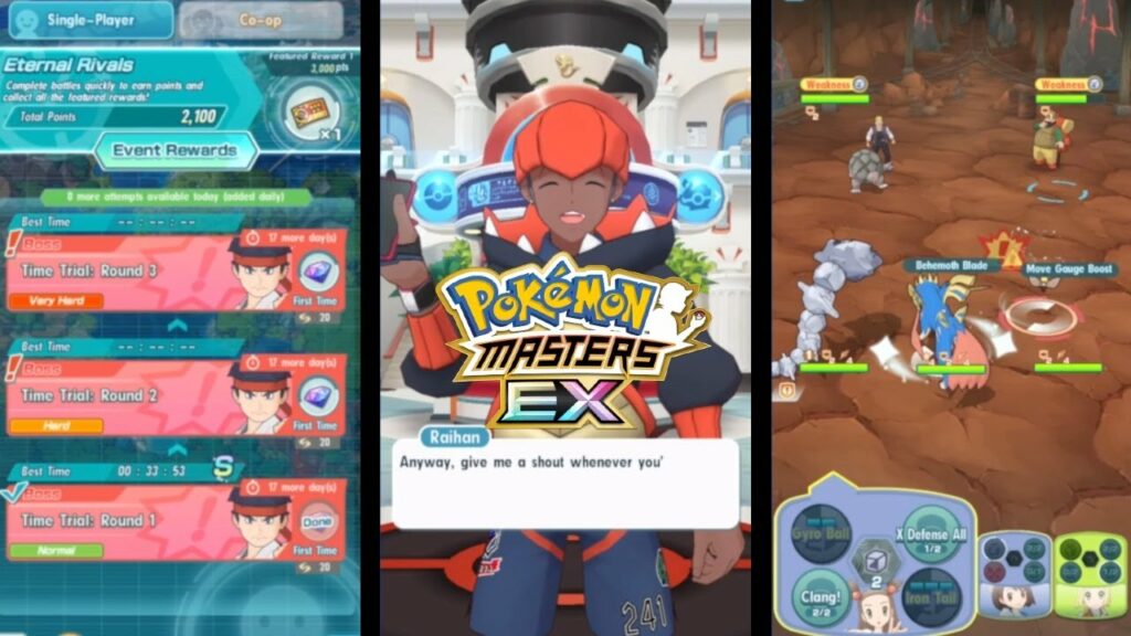Time Trial Event | Pokemon Masters EX