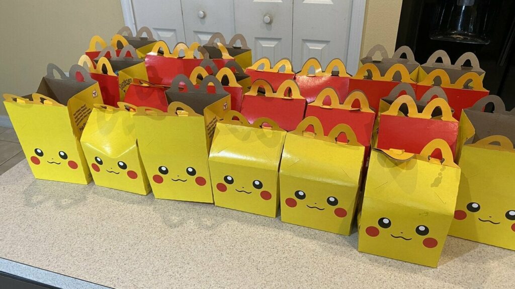 Scalpers And Collectors Buy Up McDonald's Pokémon Happy Meals
