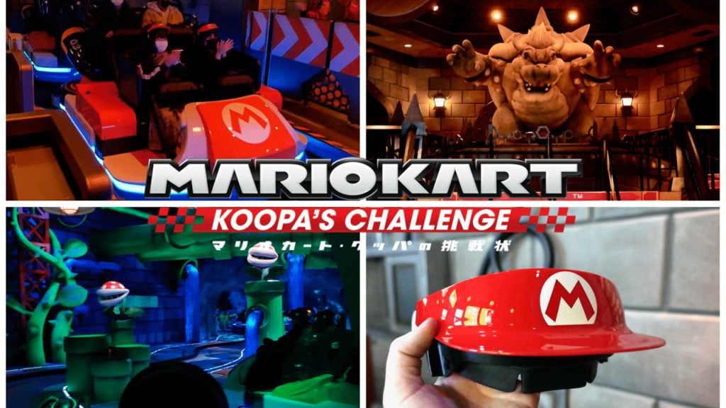PHOTO & VIDEO TOUR – Ride Mario Kart: Koopa’s Challenge With & Without AR Headset and Tour The Full Queue in Super Nintendo World