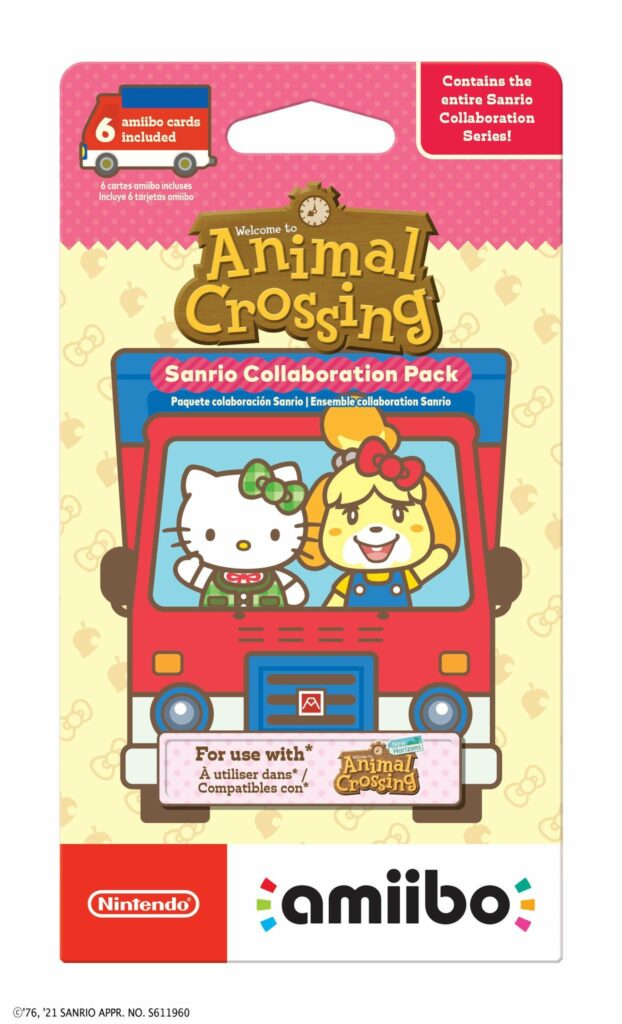 The Animal Crossing Sanrio Collaboration Pack comes to the US for the first time on 3/26, exclusively at @Target !