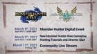 Monster Hunter anniversary streams featuring Rise and Stories 2 coming March 8-11