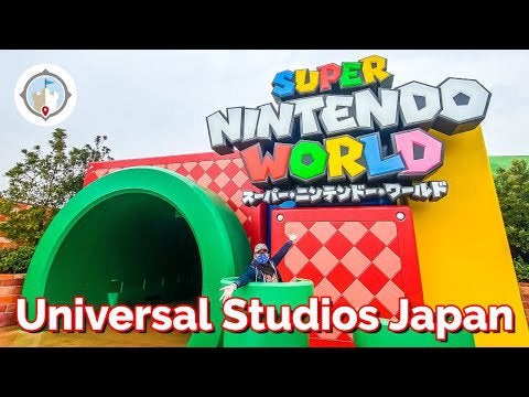 Super Nintendo World at Universal Studios Japan (Spoilers) | Mario Kart & Food