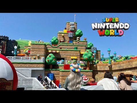 Super Nintendo World 15min Tour