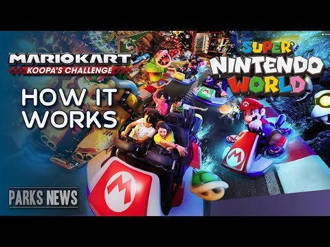 Video: How the Mario Kart Ride Works