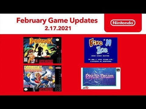 NES & Super NES - February 2021 Game Updates - Nintendo Switch Online