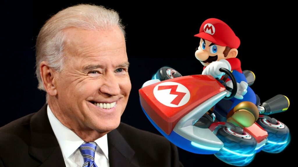 Kotaku: Joe Biden only just beat his granddaughter at Mario Kart