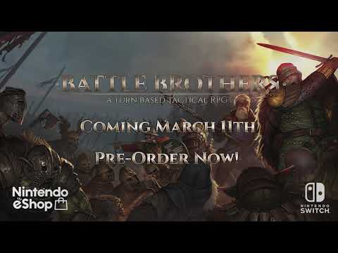 Battle Brothers - A Turn Based Tactical RPG Launching on Switch March 11th