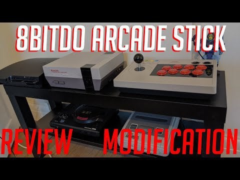 Nintendo Switch 8BitDo Arcade Stick review and mod guide