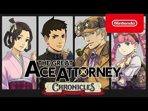 The Great Ace Attourney - Announcement Trailer Nintendo Switch