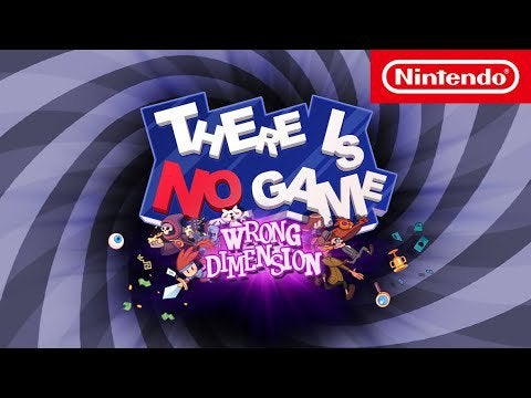 The non-game There Is No Game: Wrong Dimension is out now on Nintendo Switch!