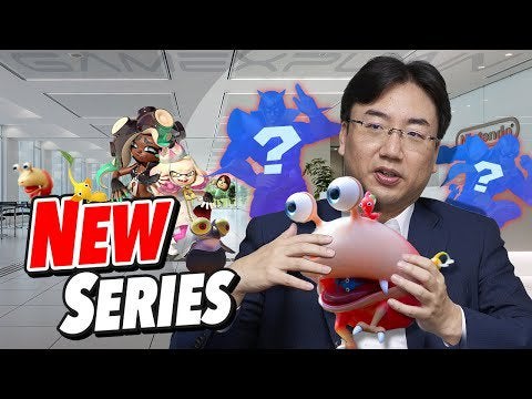 Nintendo promising new game series in the future, and comments about future hardware