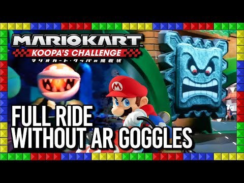 Mario Kart: Koopa's Challenge NO AR Goggles - Super Nintendo World