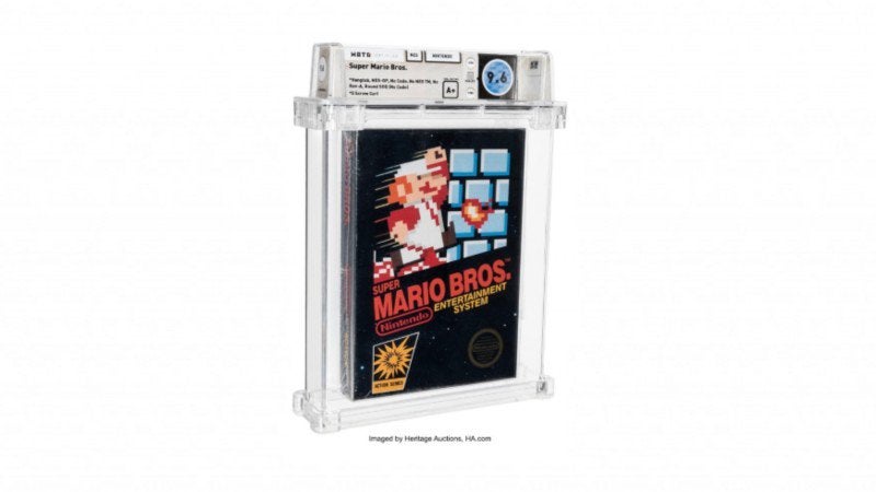 Sealed Super Mario Bros. Shatters World Record Selling For $660,000