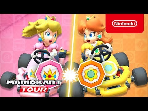 Mario Kart Tour - Peach vs. Daisy Tour Trailer