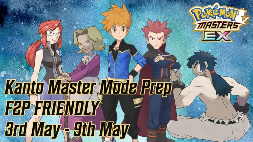 Kanto Master Mode Prep Week 1 | POKEMON MASTERS EX