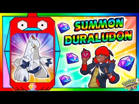 SUMMON ROY & DURALUDON (ROMPO EL JUEGO) - Pokemon Masters Ex