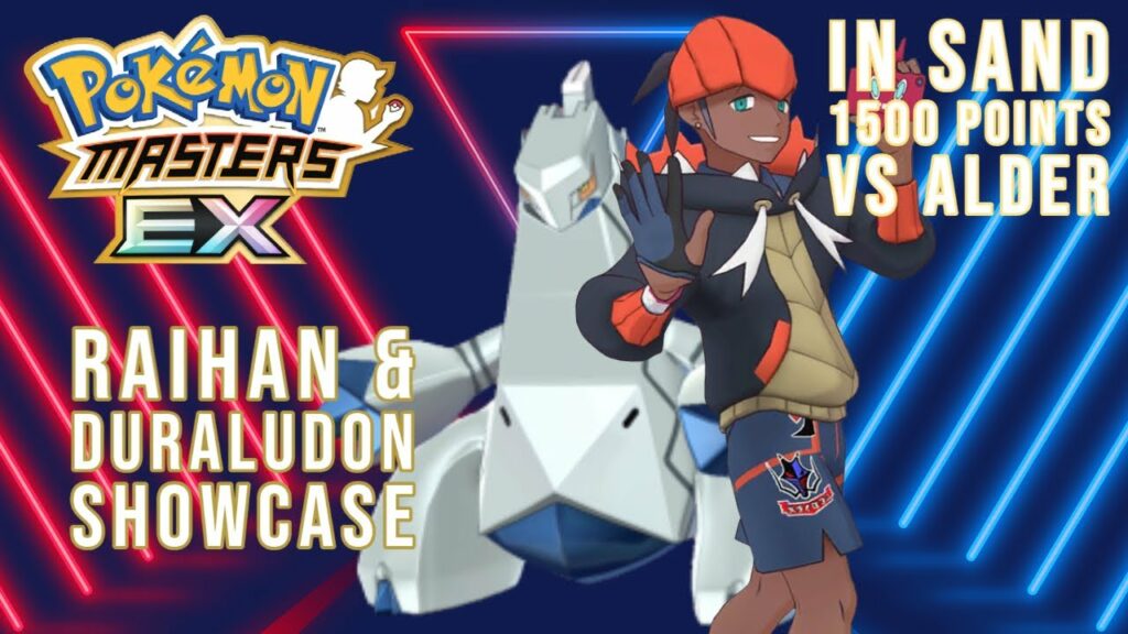 ROCK SLIDE Raihan & Duraludon Showcase | POKEMON MASTERS EX