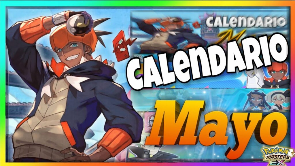 CALENDARIO MAYO - POKEMON MASTERS EX