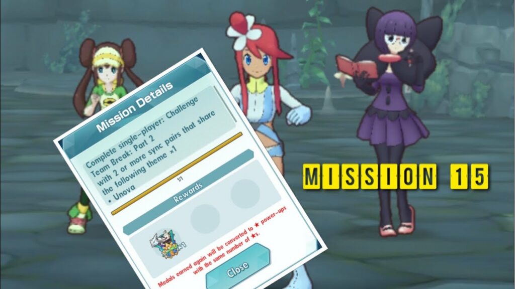 Pokemon Masters EX Story Event : Father or Foe | Mission 15 | No 5 Stars Gacha