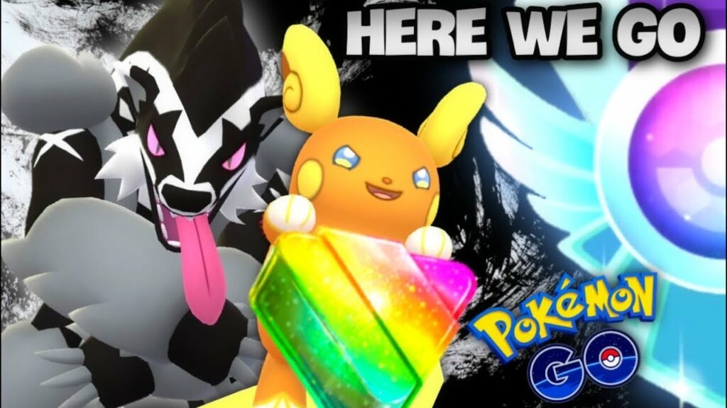 Obstagoon & XL Alolan Raichu play w/ Legends in GO Battle League for Pokemon GO