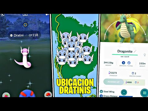 LA MEJOR UBICACION PARA CONSEGUIR A DRAGONITE SHINY! - POKEMON GO