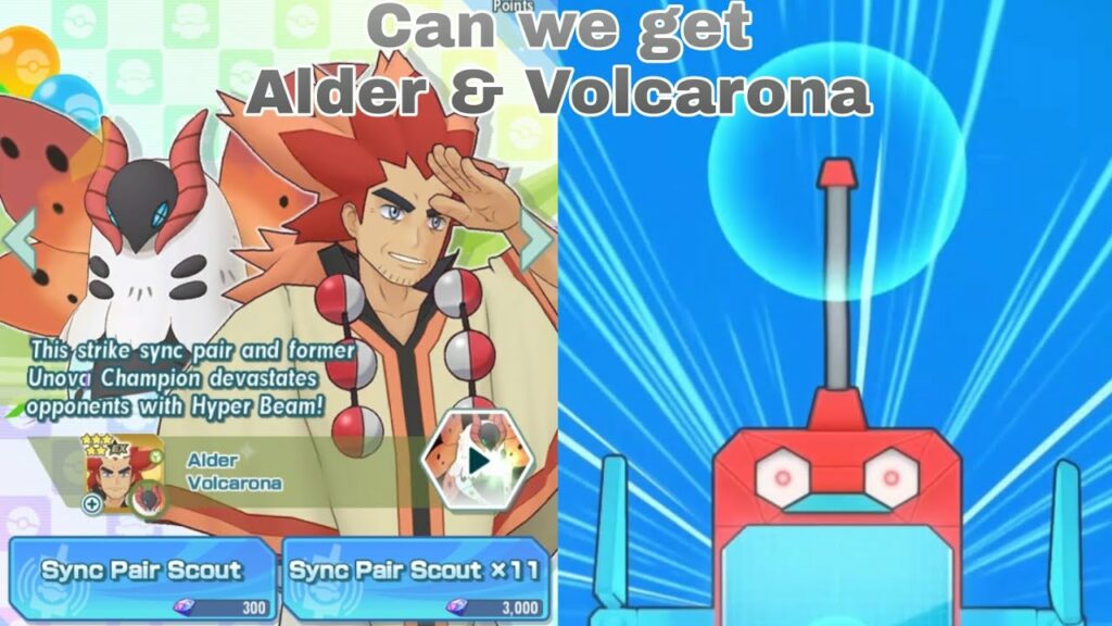 Pokemon Masters EX | Can we get Alder & Volcarona??