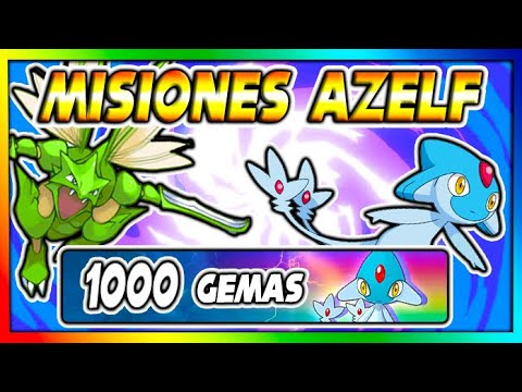 MISIONES AZELF (1000 GEMAS) FACILISIMO !!  - Combate Legendario - Pokemon Masters Ex