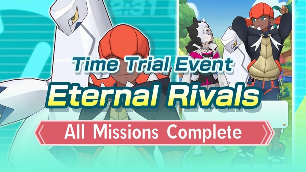 [Pokemon Masters EX] ALL MISSIONS COMPLETE (including 9-11) | Time Trial Event - Eternal Rivals
