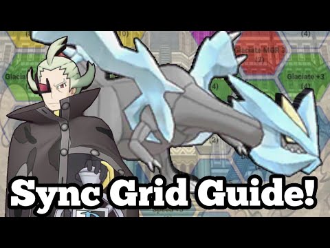 BUDGET Iris! Sync Grid Guide Ghetsis And Kyurem (Legendary Event) | Pokemon Masters EX