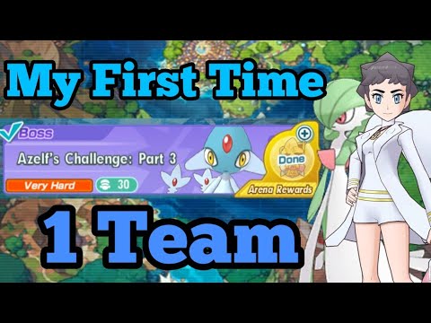 1 Team Only Azelf's Challenge: Part 3 || Pokemon Masters EX