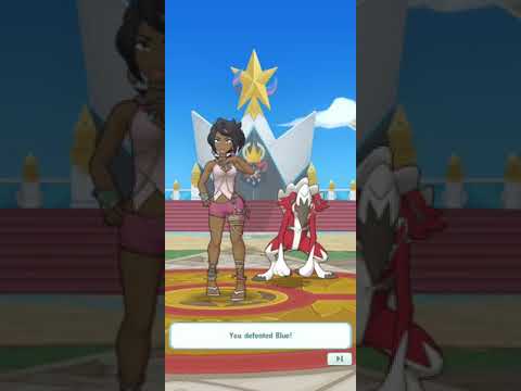 pokemon masters champion Stadium: Vs blue (master mode)