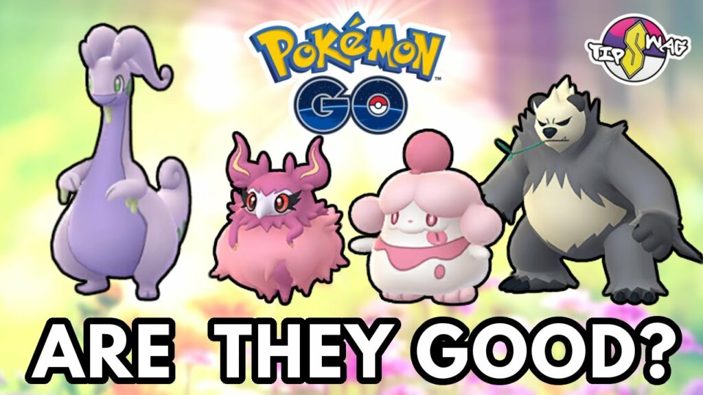 Are Goodra, Aromatisse, Slurpluff, & Pangoro Good in Pokemon GO?
